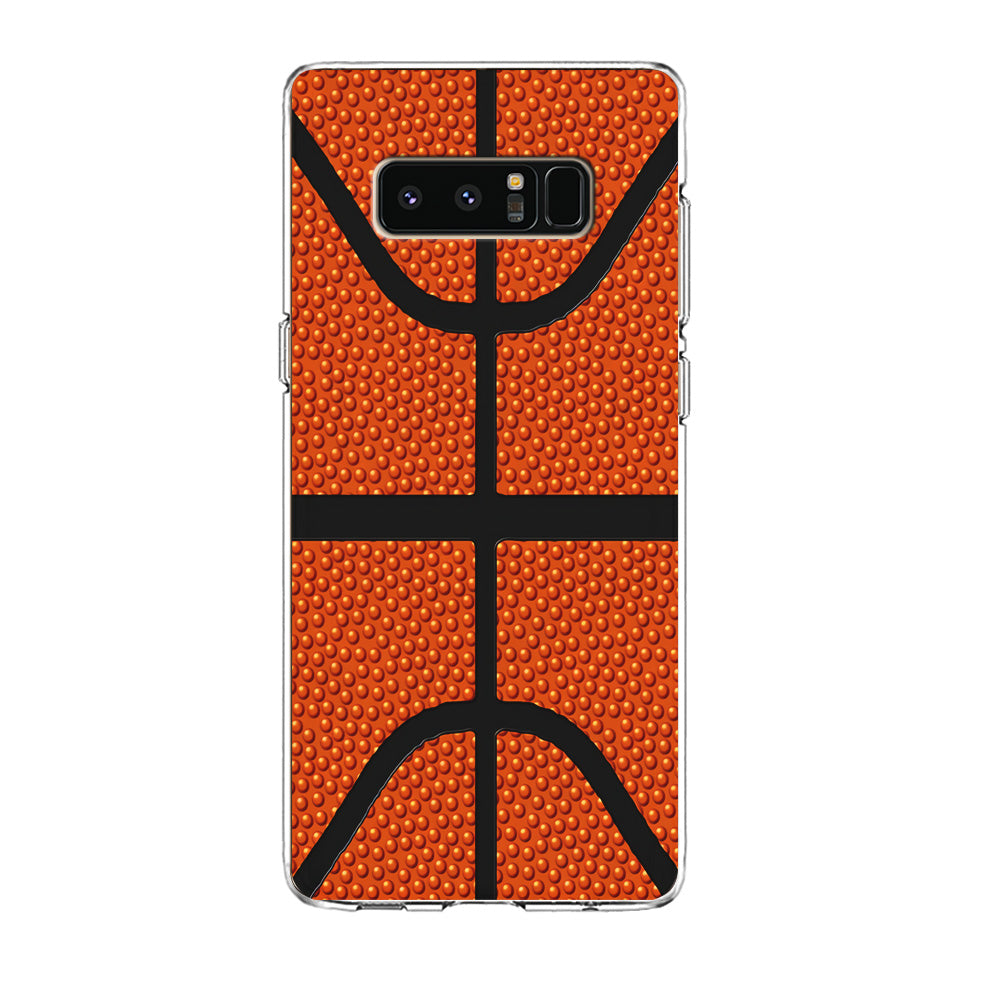 Basketball Pattern Samsung Galaxy Note 8 Case
