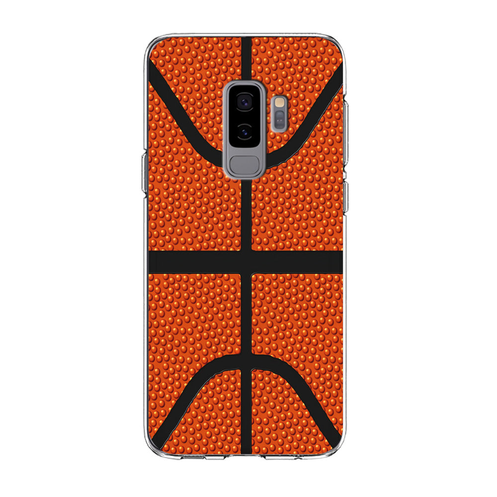 Basketball Pattern Samsung Galaxy S9 Plus Case