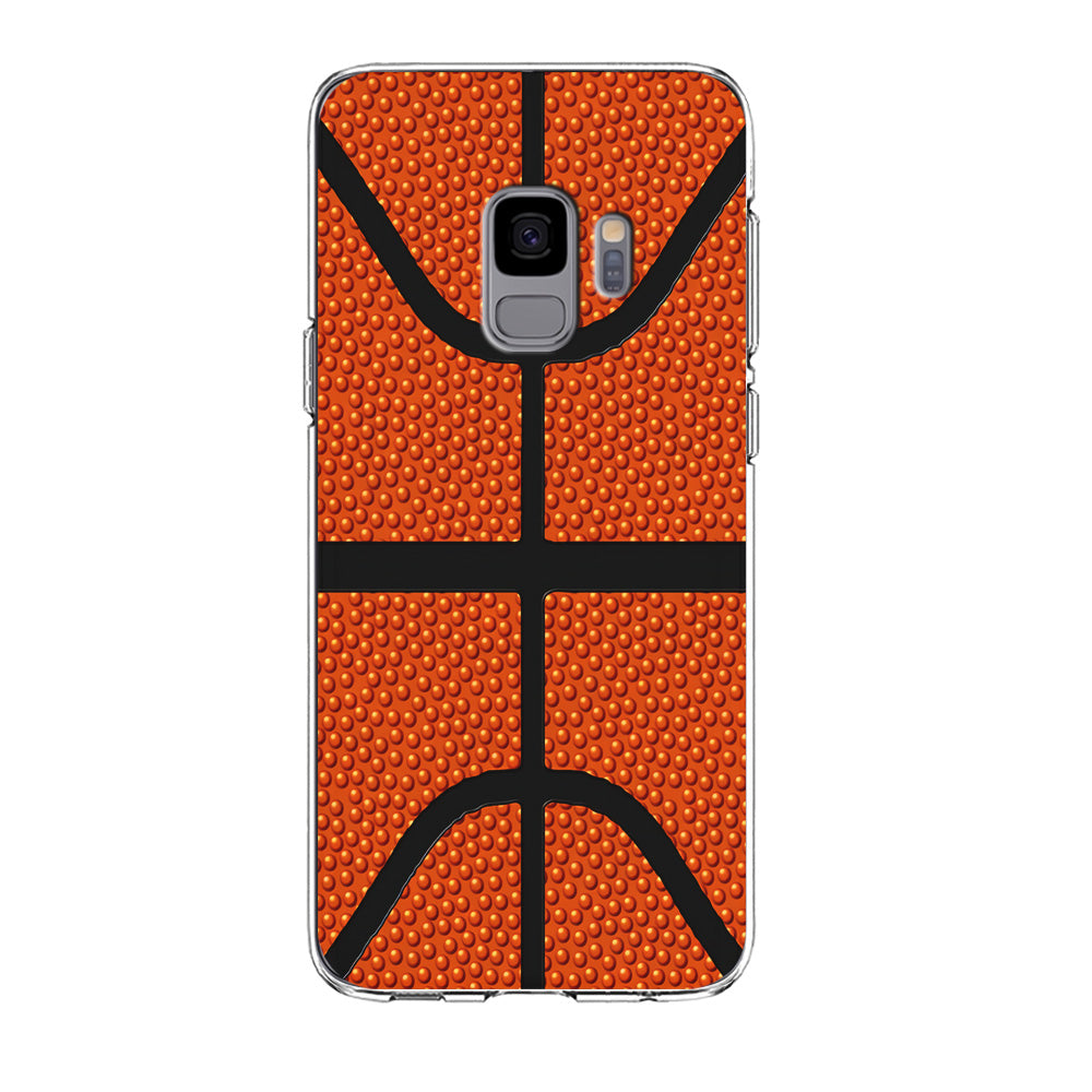 Basketball Pattern Samsung Galaxy S9 Case