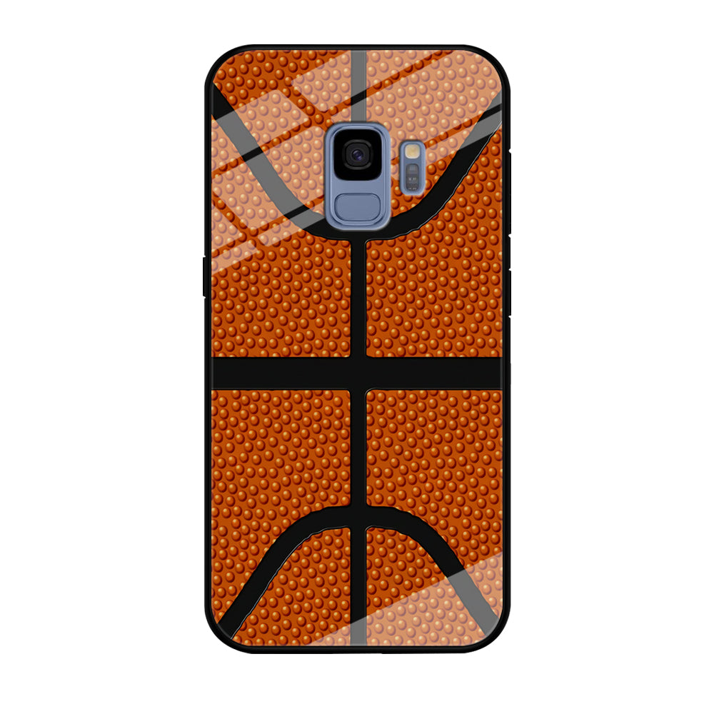 Basketball Pattern Samsung Galaxy S9 Case