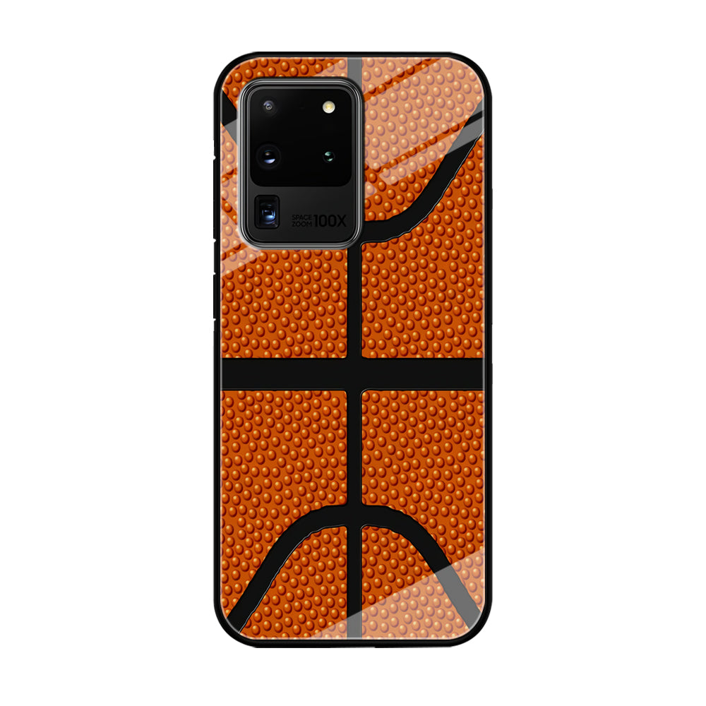 Basketball Pattern Samsung Galaxy S20 Ultra Case