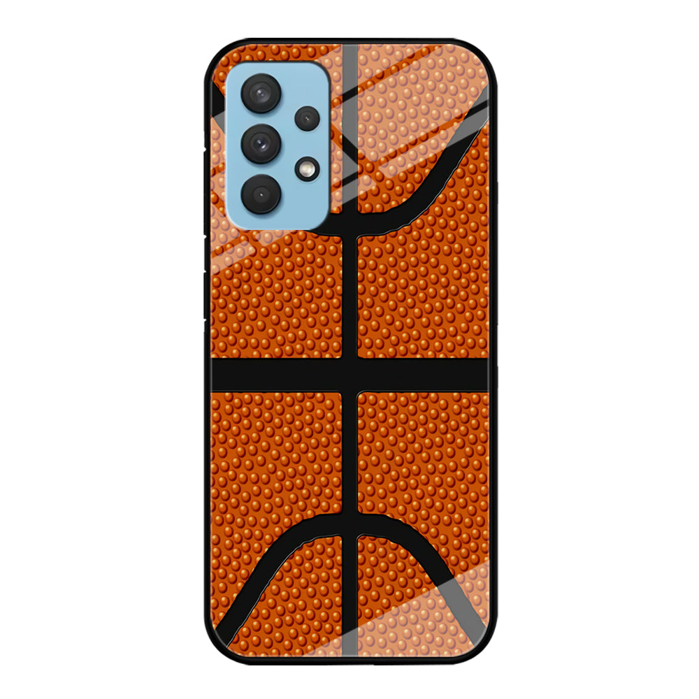 Basketball Pattern Samsung Galaxy A32 Case