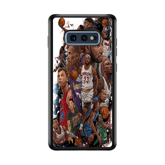 Basketball Players Art Samsung Galaxy S10E Case