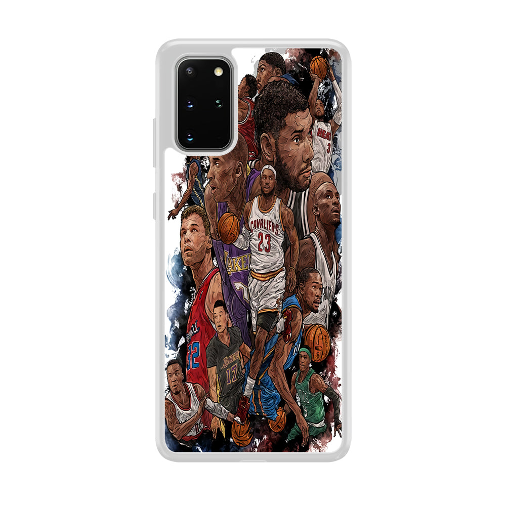 Basketball Players Art Samsung Galaxy S20 Plus Case