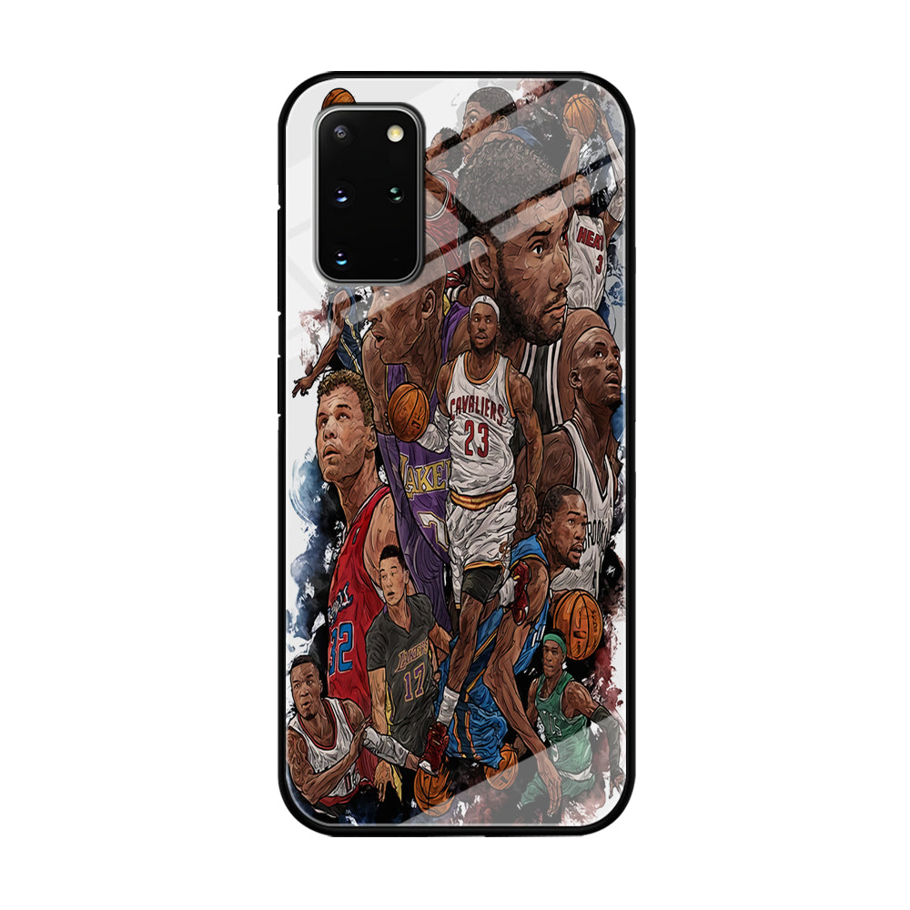 Basketball Players Art Samsung Galaxy S20 Plus Case