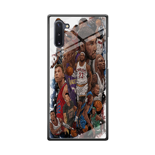 Basketball Players Art Samsung Galaxy Note 10 Case