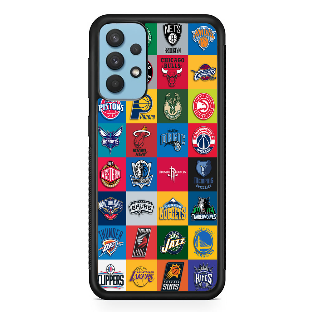 Basketball Teams NBA Samsung Galaxy A32 Case