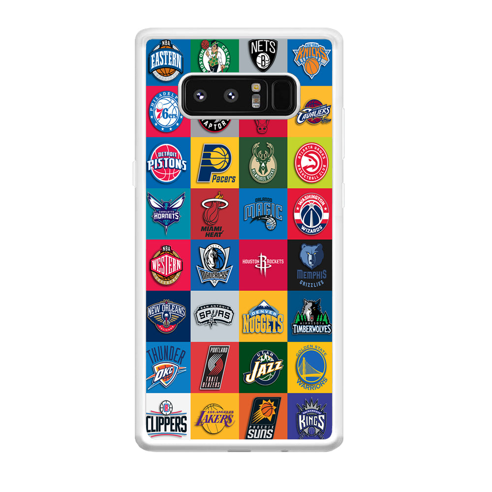 Basketball Teams NBA Samsung Galaxy Note 8 Case