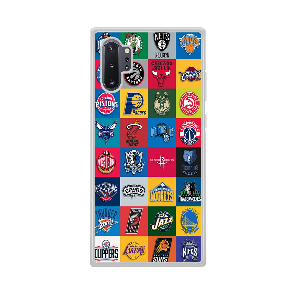 Basketball Teams NBA Samsung Galaxy Note 10 Plus Case