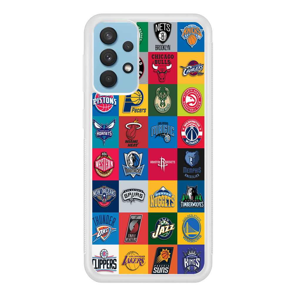 Basketball Teams NBA Samsung Galaxy A32 Case