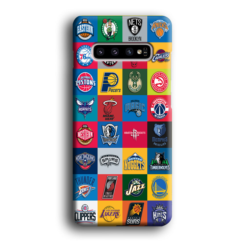 Basketball Teams NBA Samsung Galaxy S10 Case