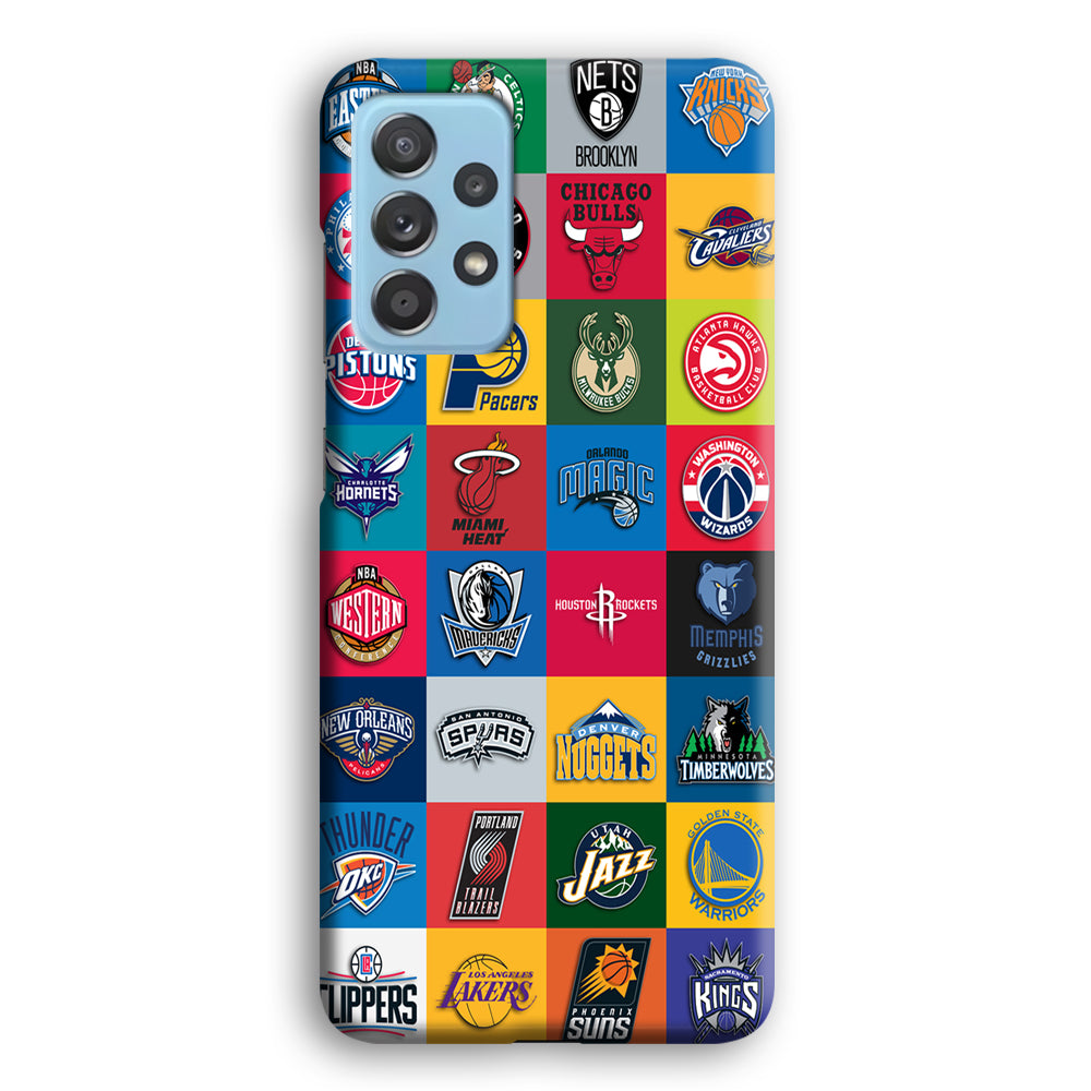 Basketball Teams NBA Samsung Galaxy A52 Case