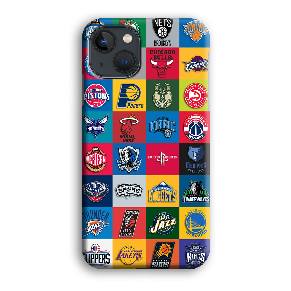 Basketball Teams NBA iPhone 14 Plus Case