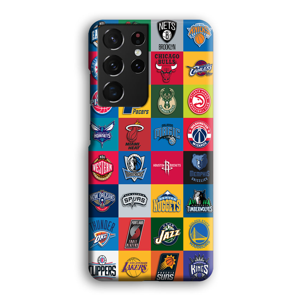 Basketball Teams NBA Samsung Galaxy S21 Ultra Case