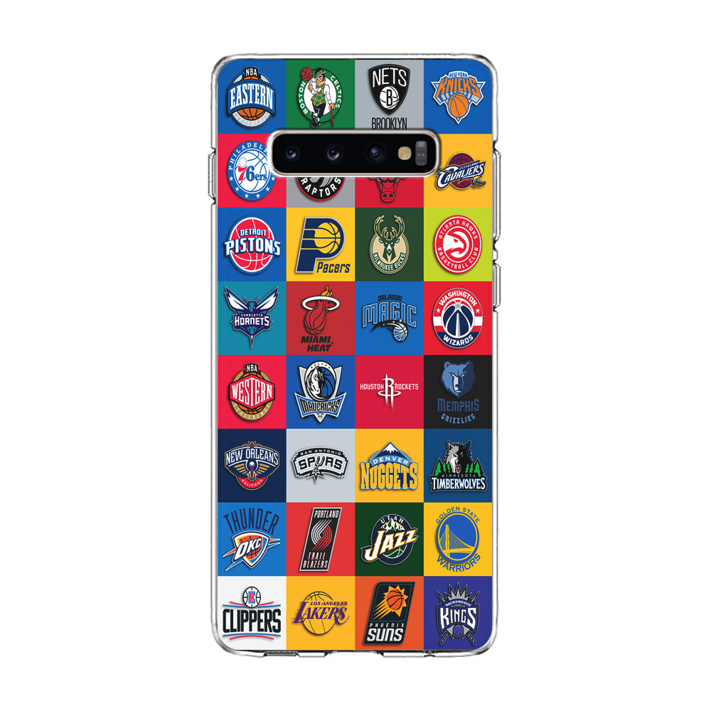 Basketball Teams NBA Samsung Galaxy S10 Case