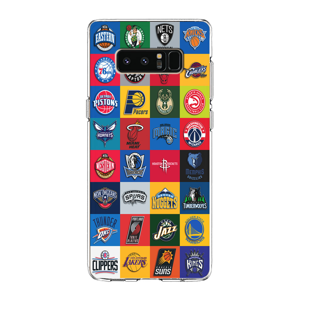 Basketball Teams NBA Samsung Galaxy Note 8 Case