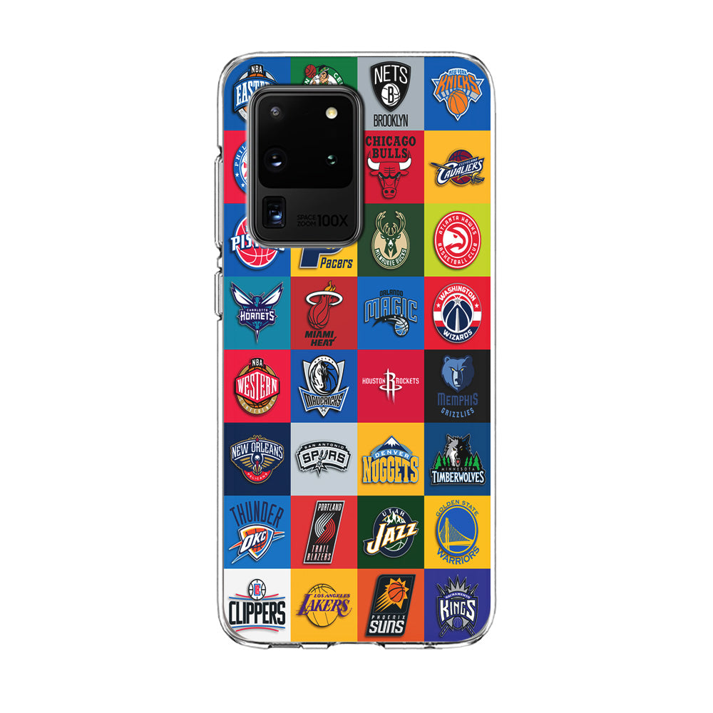 Basketball Teams NBA Samsung Galaxy S20 Ultra Case