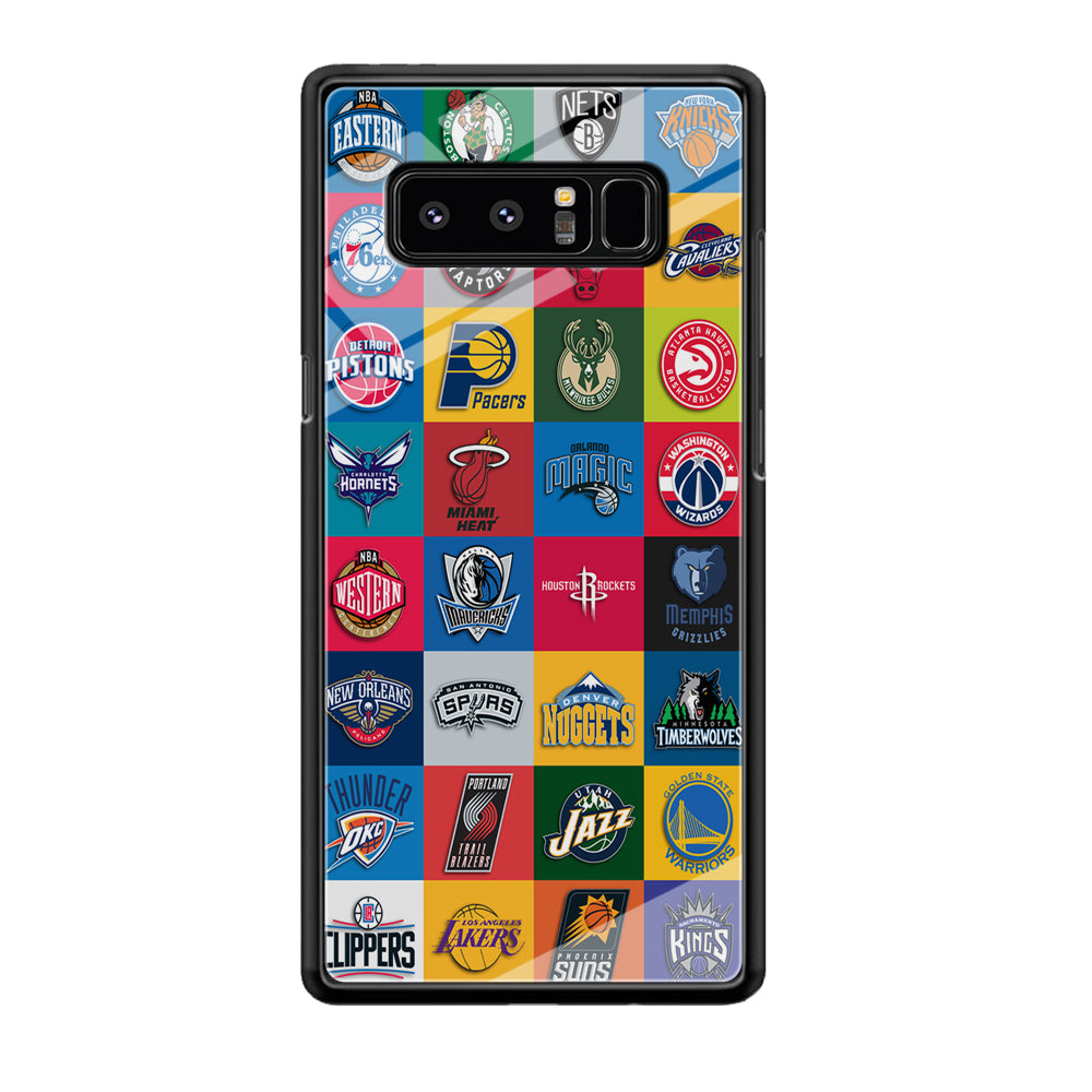 Basketball Teams NBA Samsung Galaxy Note 8 Case