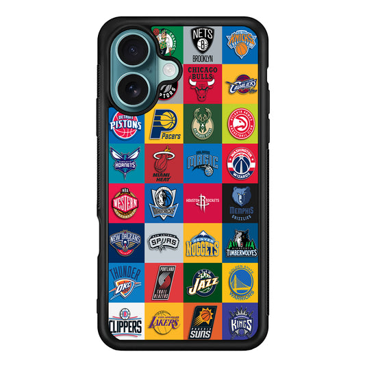 Basketball Teams NBA iPhone 16 Case - Altracase