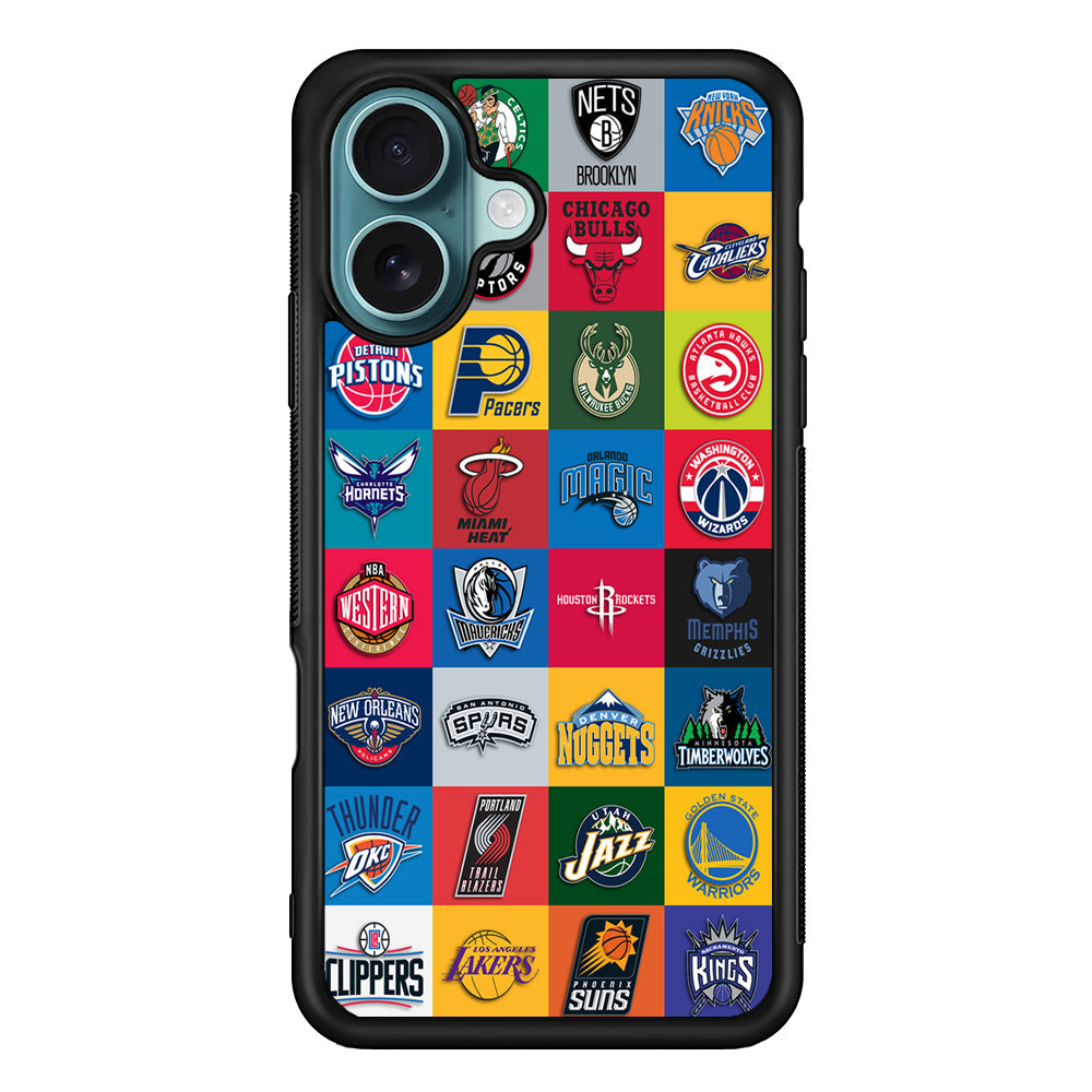 Basketball Teams NBA iPhone 16 Plus Case - Altracase