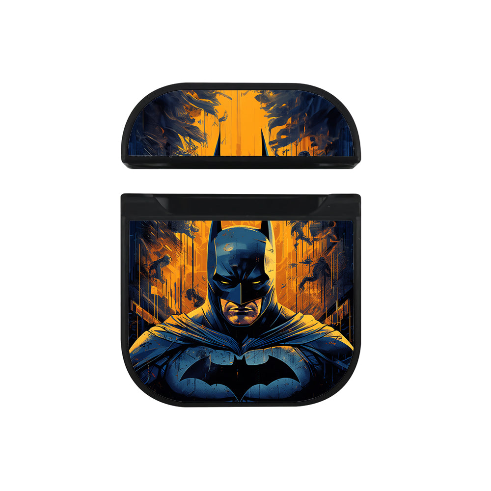 Batman Midnight Warrior Apple AirPods Case-AirPod Case-Black-Altracase