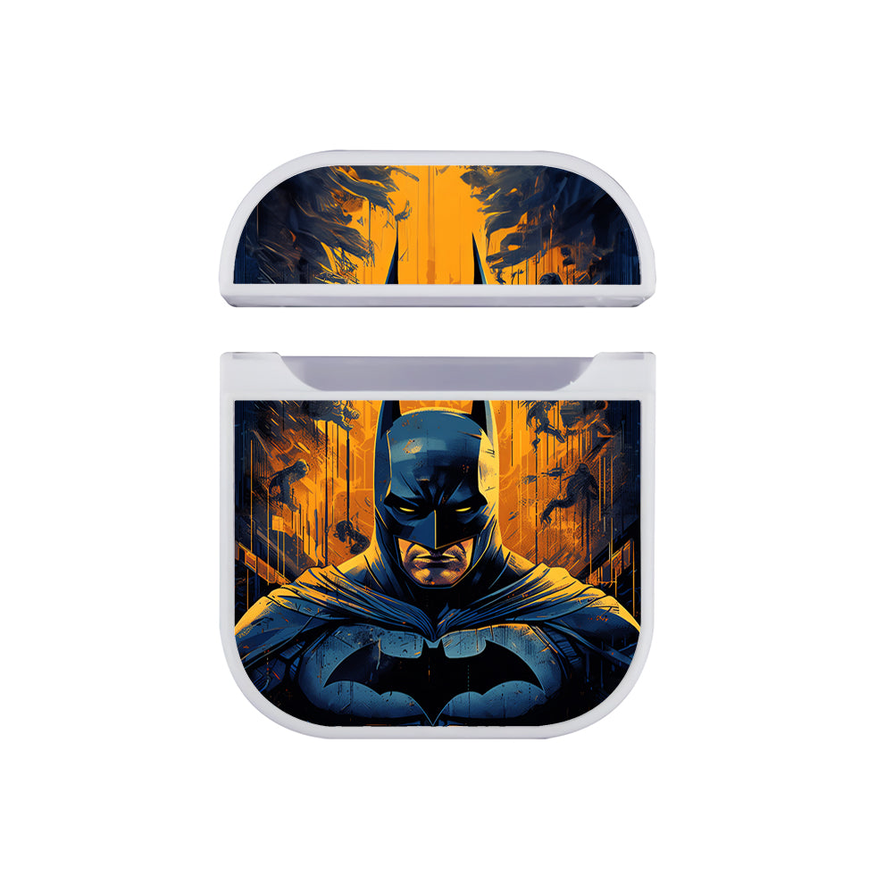 Batman Midnight Warrior Apple AirPods Case-AirPod Case-White-Altracase