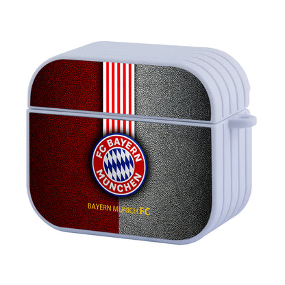 Bayern Munich FC Logo Hard Plastic Case Cover For Apple Airpods 3
