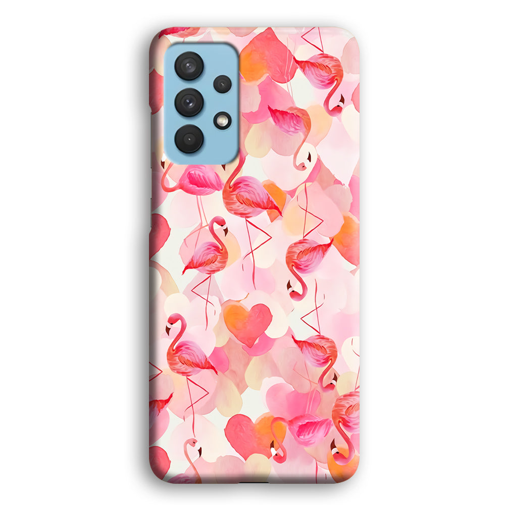 Beautiful Flamingo Art Samsung Galaxy A32 Case