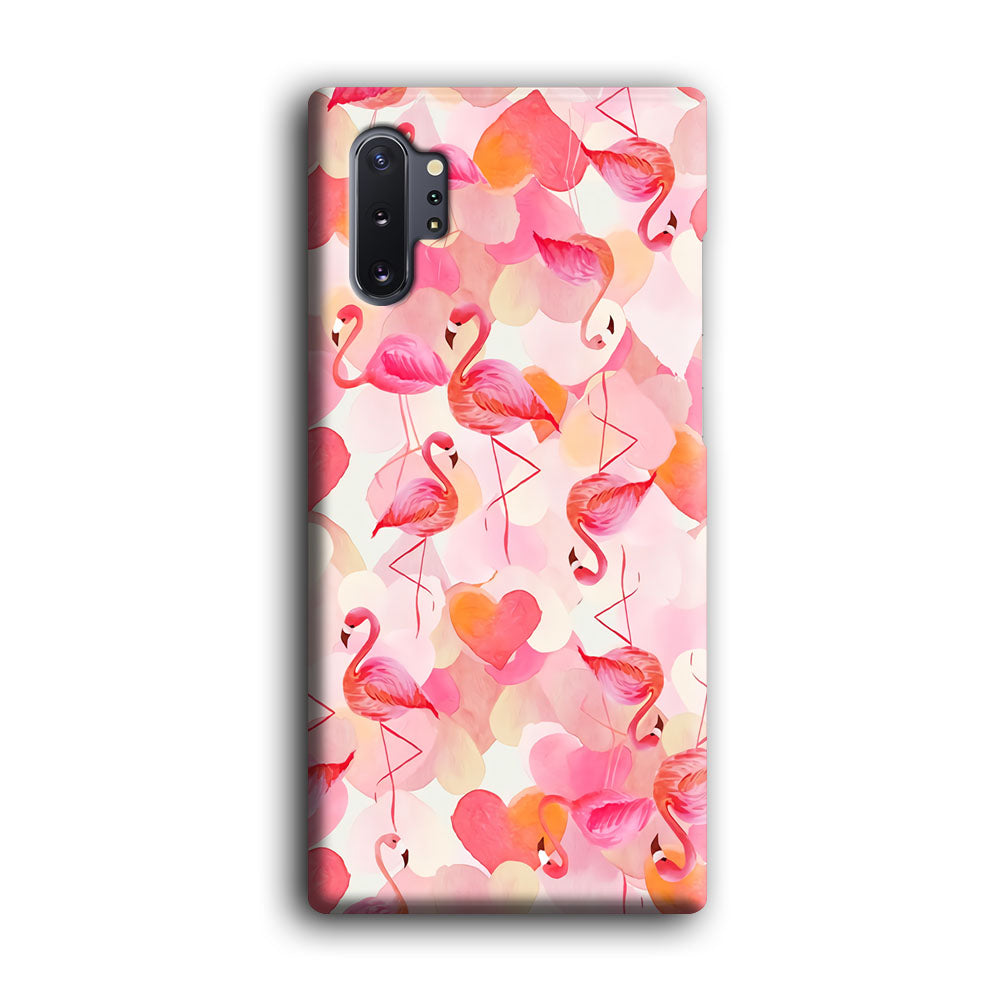 Beautiful Flamingo Art Samsung Galaxy Note 10 Plus Case