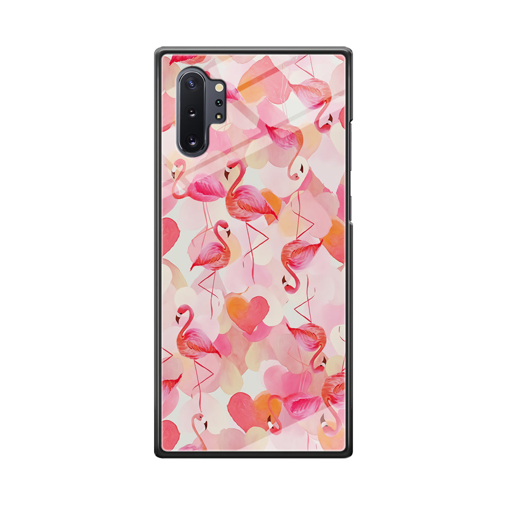 Beautiful Flamingo Art Samsung Galaxy Note 10 Plus Case