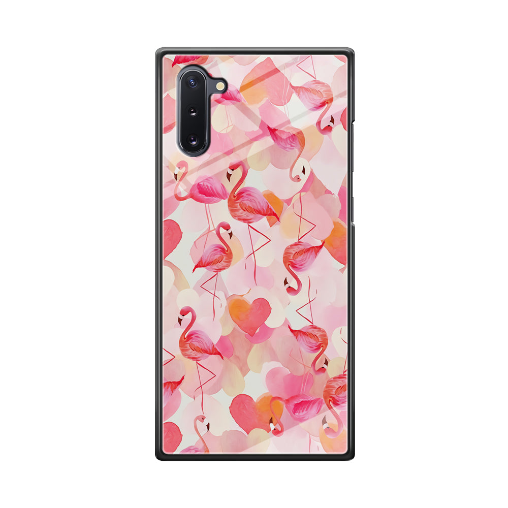Beautiful Flamingo Art Samsung Galaxy Note 10 Case