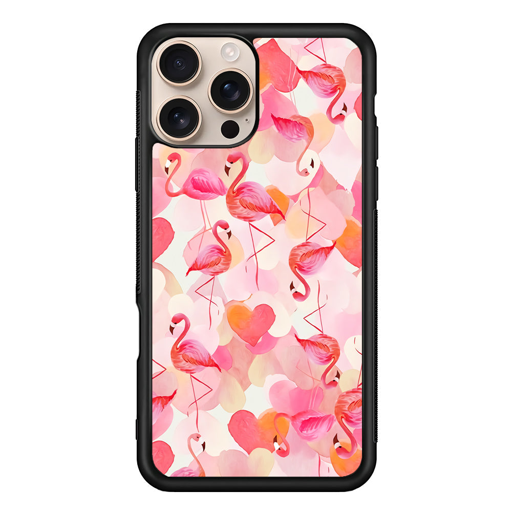 Beautiful Flamingo Art iPhone 16 Pro Max Case - Altracase