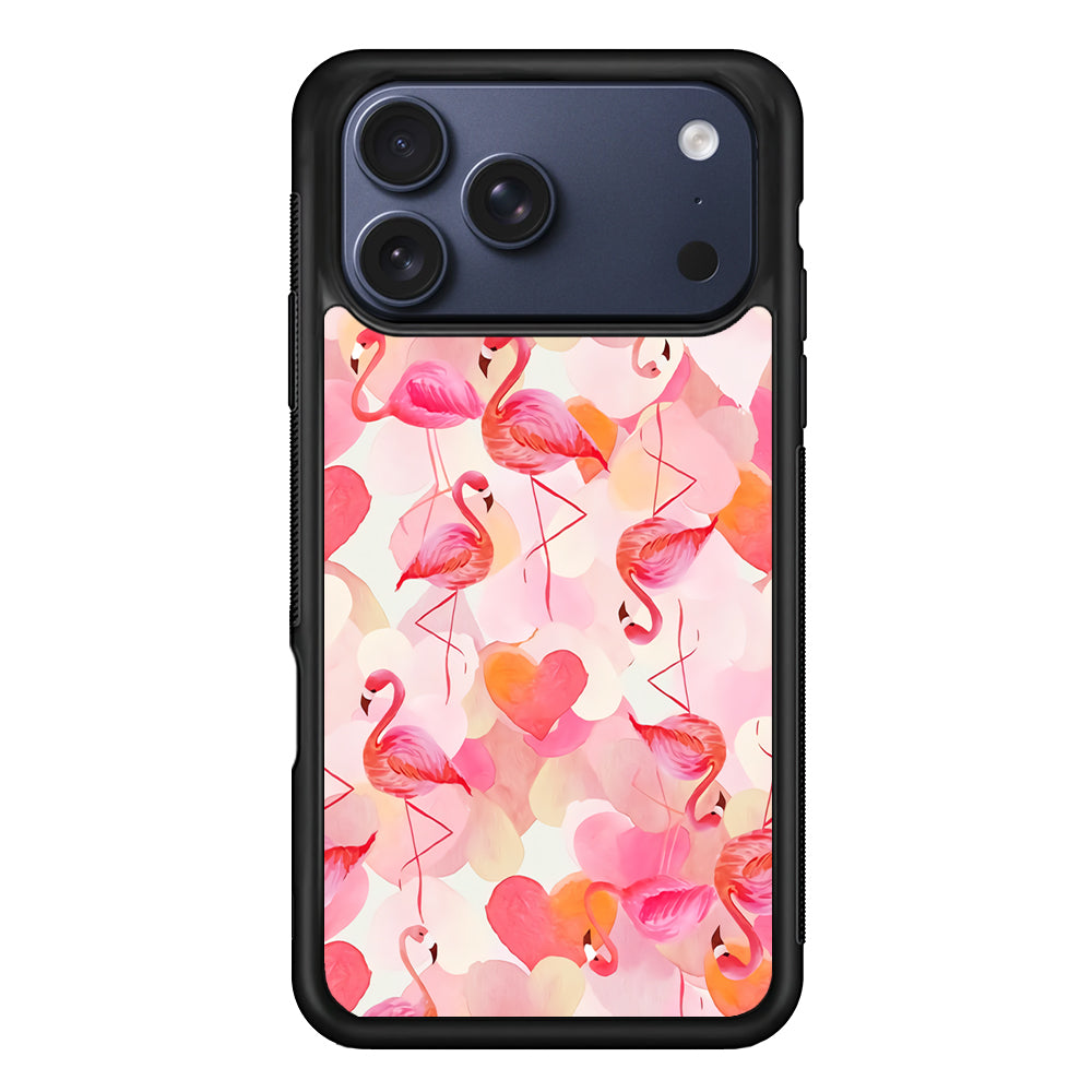 Beautiful Flamingo Art iPhone 17 Pro Max Case - Altracase