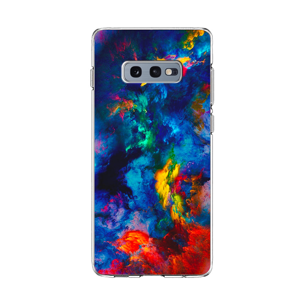Beautiful Marble Colorful Samsung Galaxy S10E Case