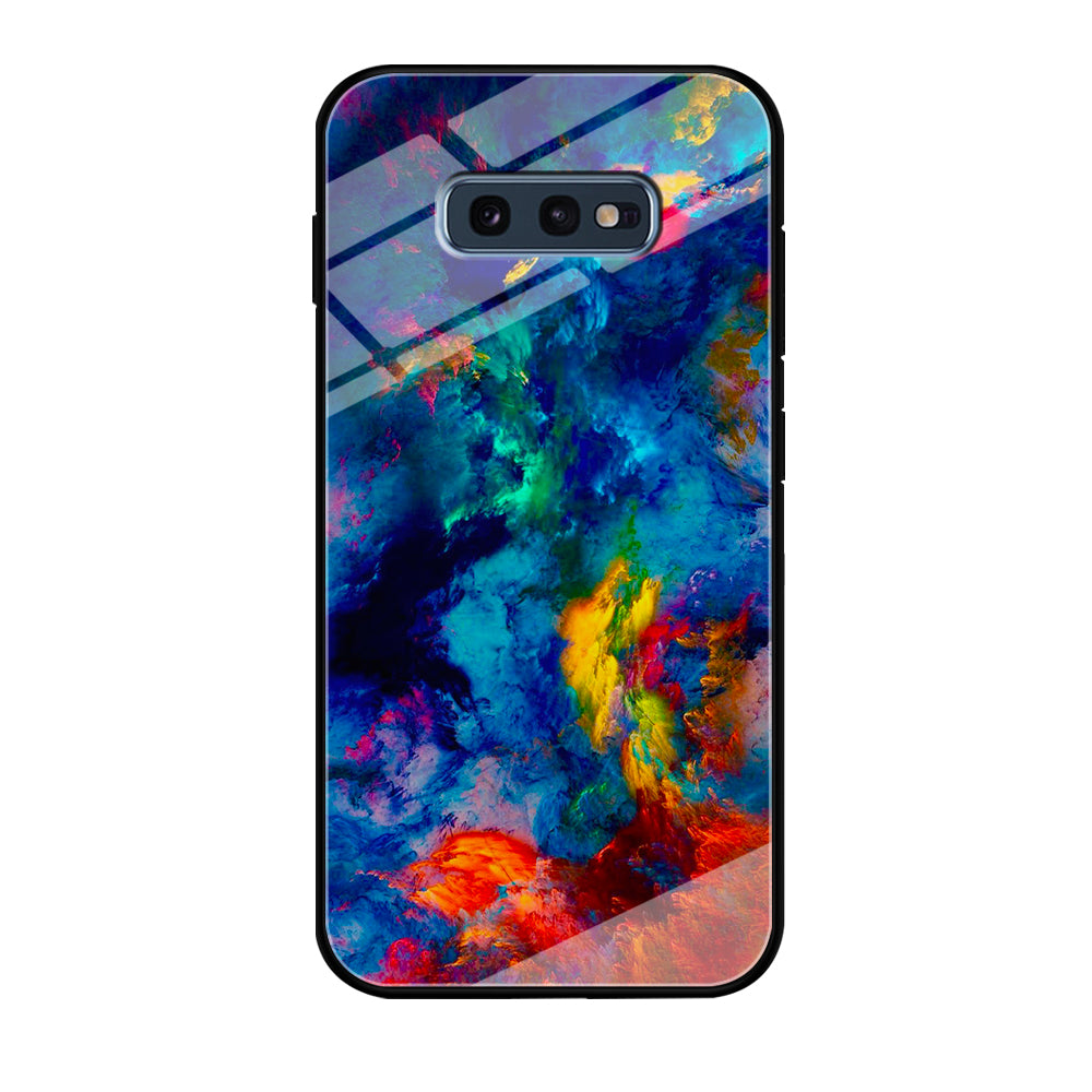 Beautiful Marble Colorful Samsung Galaxy S10E Case