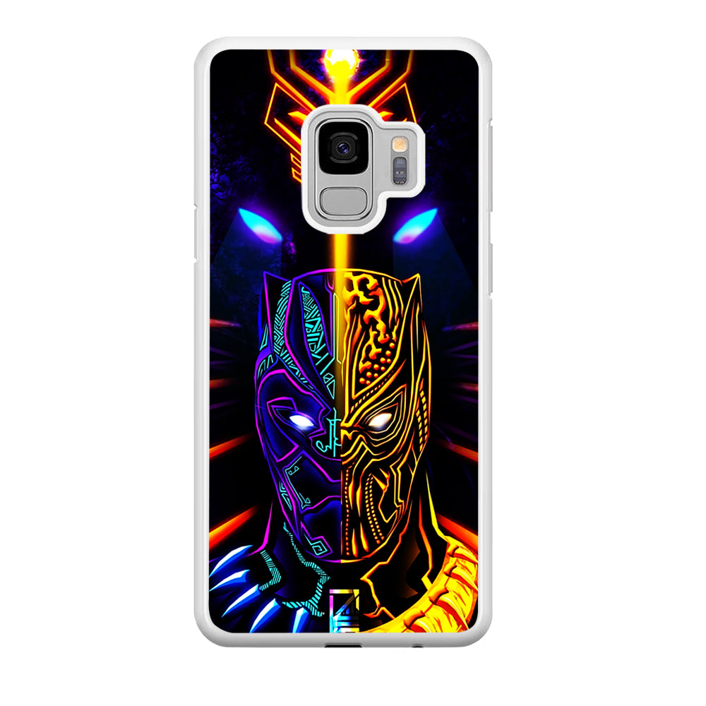 Black Panther And Golden Jaguar Samsung Galaxy S9 Case