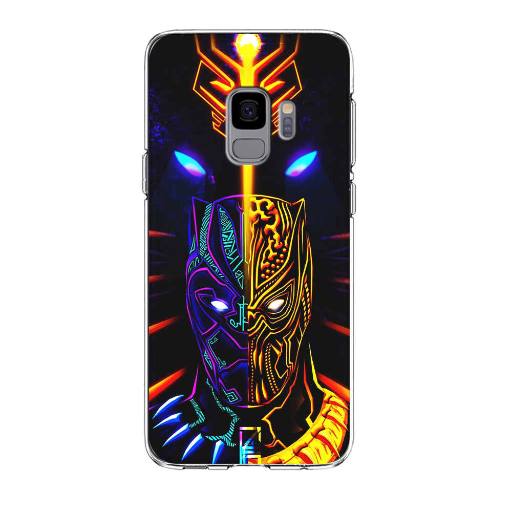 Black Panther And Golden Jaguar Samsung Galaxy S9 Case