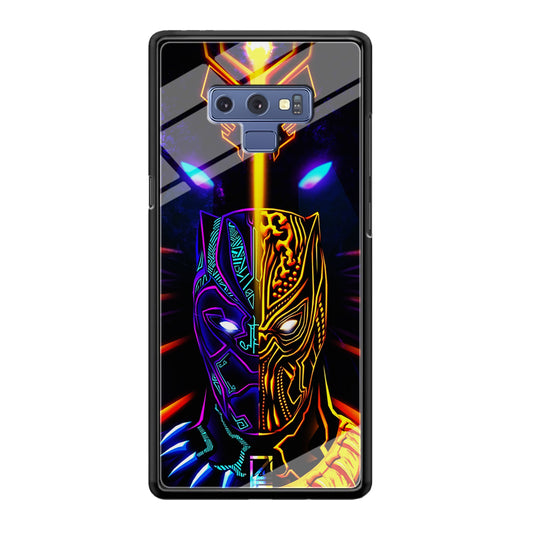 Black Panther And Golden Jaguar Samsung Galaxy Note 9 Case