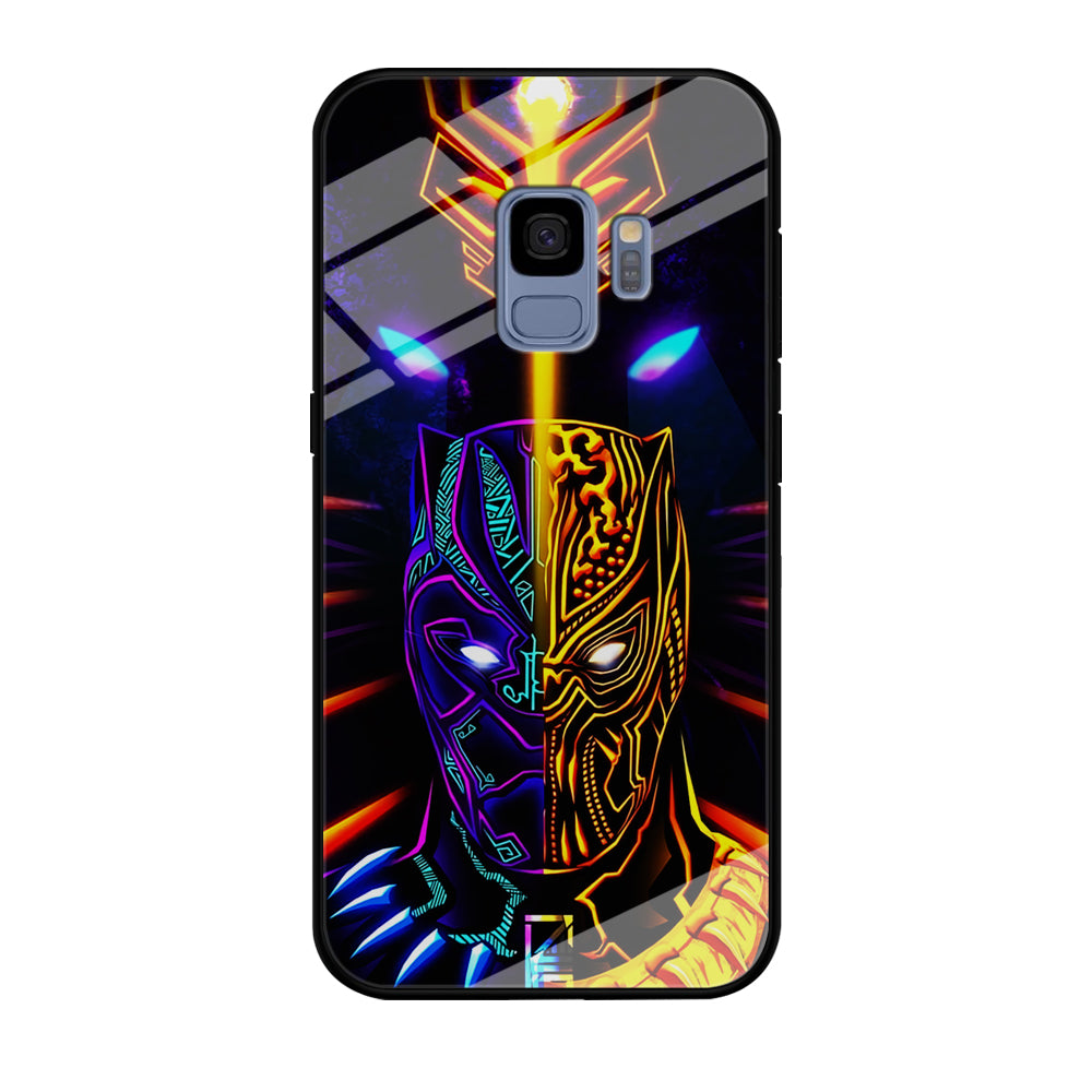 Black Panther And Golden Jaguar Samsung Galaxy S9 Case