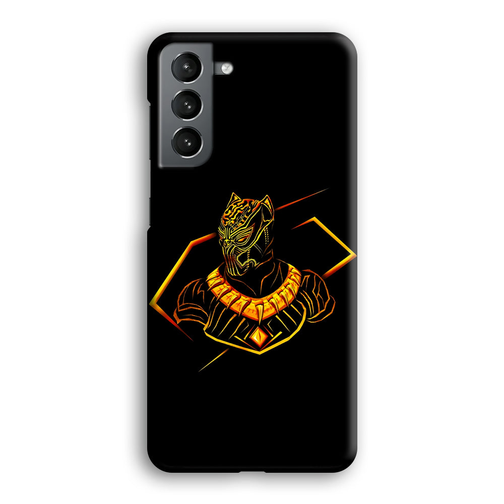 Black Panther Golden Art Samsung Galaxy S22 Case