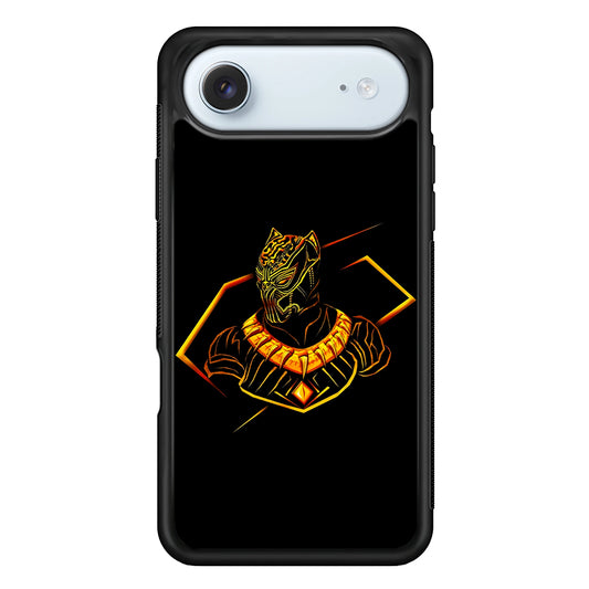 Black Panther Golden Art iPhone 17 Air Case - Altracase