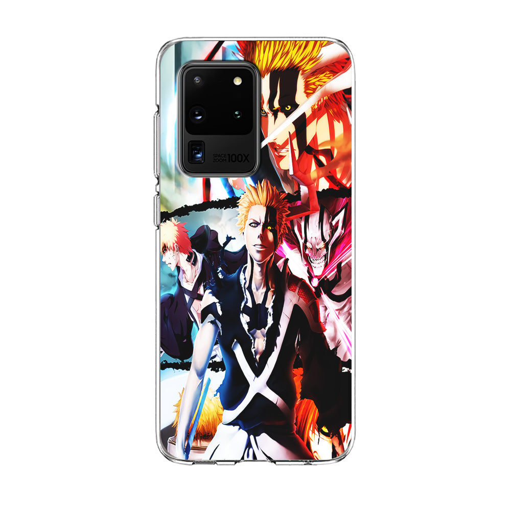 Bleach Ichigo Kurosaki Collage Samsung Galaxy S20 Ultra Case