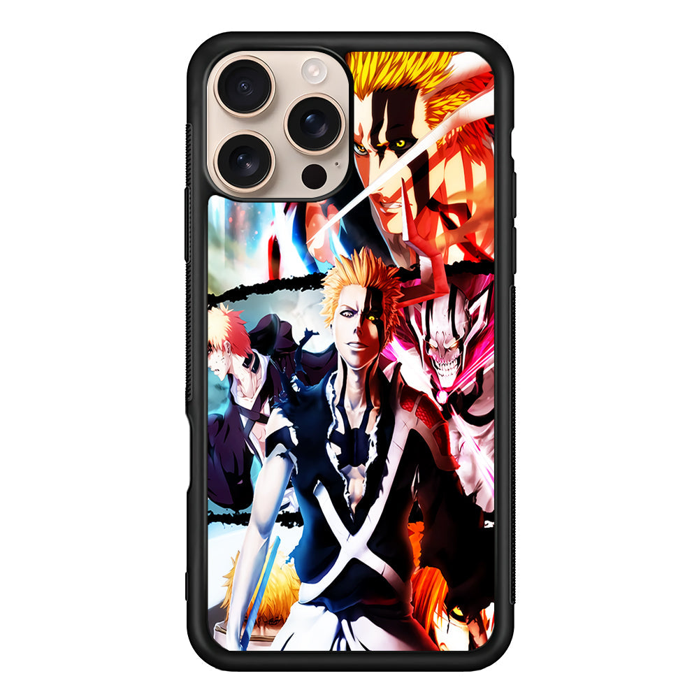 Bleach Ichigo Kurosaki Collage iPhone 16 Pro Max Case - Altracase