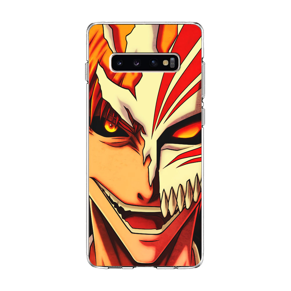 Bleach Ichigo Kurosaki Face Samsung Galaxy S10 Case