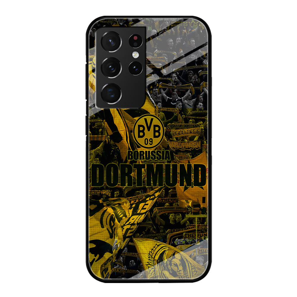 Borussia Dortmund Die Borussen Samsung Galaxy S21 Ultra Case-Phone Case-Tempered Glass Case-Altracase