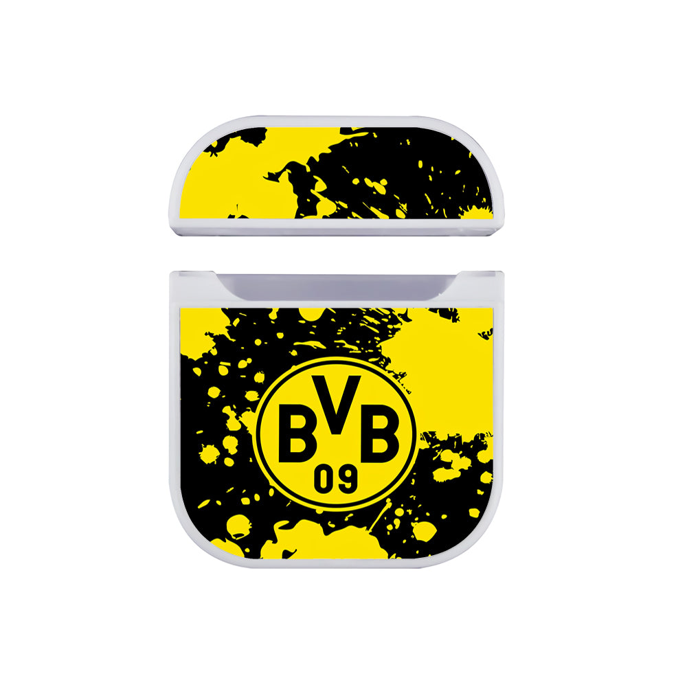 Borussia Dortmund Logo Art Apple AirPods Case-AirPod Case-White-Altracase