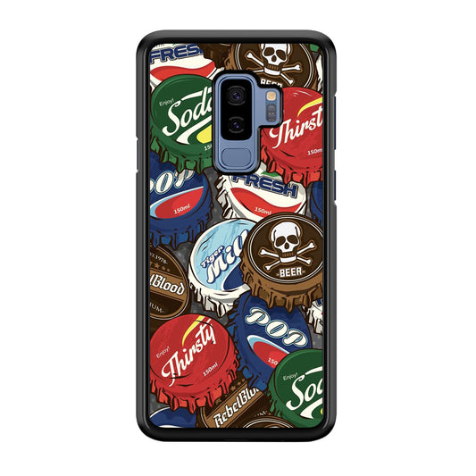 Bottle Cap Doodle Samsung Galaxy S9 Plus Case