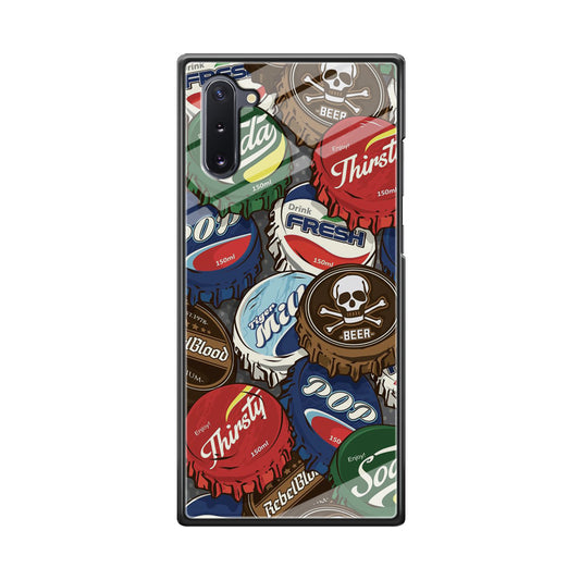 Bottle Cap Doodle Samsung Galaxy Note 10 Case