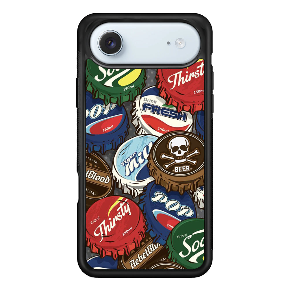 Bottle Cap Doodle iPhone 17 Air Case - Altracase