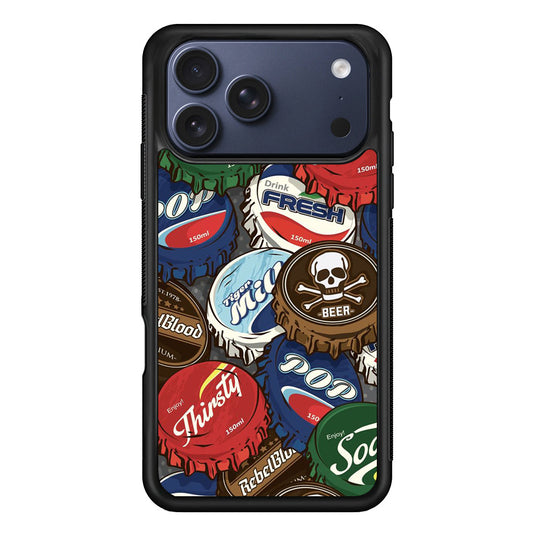 Bottle Cap Doodle iPhone 17 Pro Max Case - Altracase